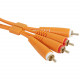 UDG SET RCA - RCA ORANGE 3M (U97003OR)