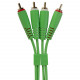 UDG SET RCA - RCA GREEN 3M (U97003GR)