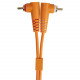 UDG SET RCA STRAIGHT-RCA ANGLED ORANGE 3M (U97005OR)