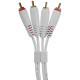 UDG SET RCA - RCA WHITE 3M (U97003WH)