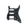 FENDER 11-HOLE MODERN-STYLE H/S/S ULTRA SERIES STRATOCASTER PICKGUARD BLACK MOTO