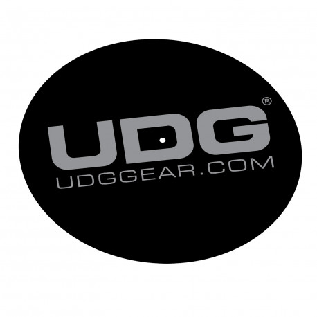 UDG TURNTABLE SLIPMAT SET BLACK/SILVER