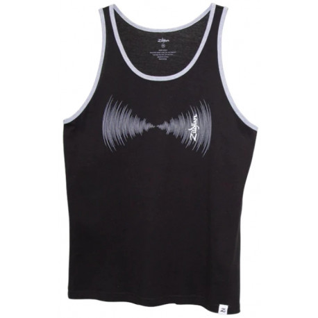 ZILDJIAN MUSCLE TANK BLACK UNISEX SMALL