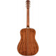 FENDER PD-220E DREADNOUGHT WITH CASE NATURAL