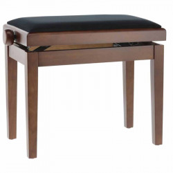 GEWA Piano Bench Deluxe Walnut Matt (130.070)