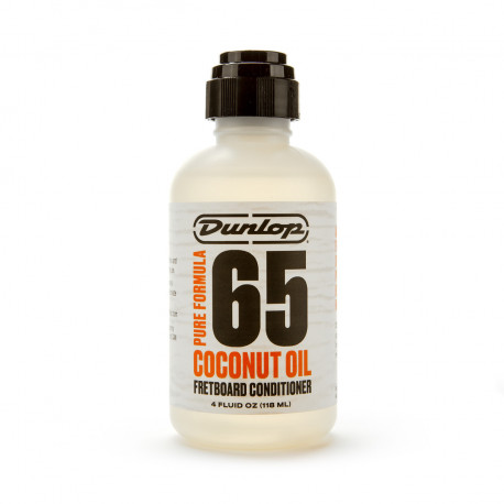 DUNLOP 6634 PURE FORMULA 65 COCONUT OIL FRETBOARD CONDITIONER - 4OZ