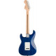 SQUIER by FENDER AFFINITY SERIES FSR STRATOCASTER QMT SAPPHIRE BLUE TRANSPARENT