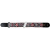 GEWA Guitar Straps F&S Folk Jacquard Red-White (531.066)