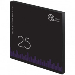Audio Anatomy 5 X 12" Deluxe Audiophile Antistatic Inner Sleeves Black