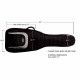 Mono Classic Dual Bass Guitar Case Black (M80-2B-BLK)