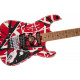 EVH STRIPED SERIES FRANKENSTEIN FRANKIE RED WITH BLACK STRIPES RELIC