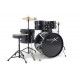 GEWA Drumset Basix Dynamic Black (PS800.055)