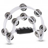 GEWA Jingle Wreath Half Moon 20 Jingles White (841.578)