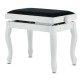 GEWA Piano Bench Deluxe Classic White Matt (130.340)