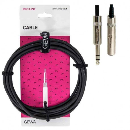 GEWA Alpha Audio Pro Line Stereo Jack 3,5 мм 3м