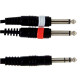 GEWA Alpha Audio Basic Line Stereo Jack 6,3 мм/2x Mono Jack 6,3 мм 6м 