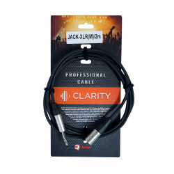 CLARITY JACK-XLR(M)/2M