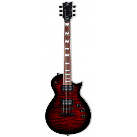 LTD EC-256QM (See Thru Black Cherry Sunburst)