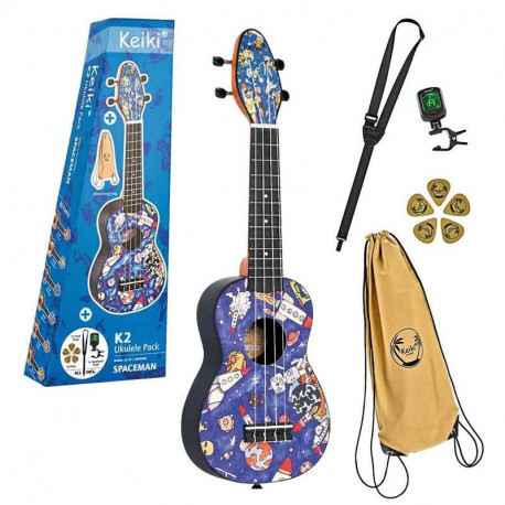 Ortega Keiki Pack K2-SP Soprano Spaceman