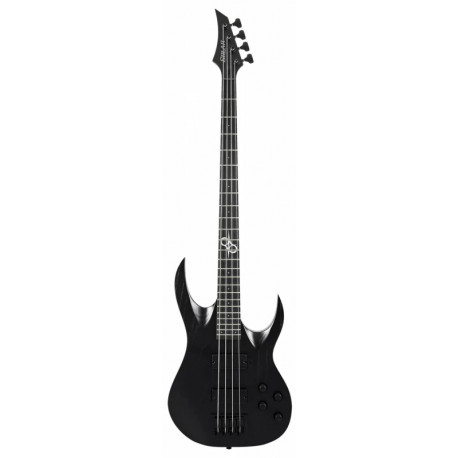 SOLAR GUITARS AB2.4BOP SK BLACK OPEN PORE MATTE