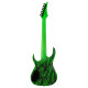 SOLAR GUITARS A2.7GN CANIBALISMO+ GREEN NEON OPEN PORE MATTE