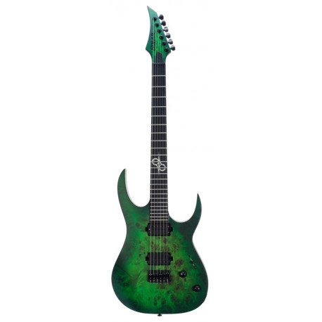 SOLAR GUITARS S1.6HLB LIME BURST MATTE