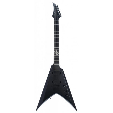 SOLAR GUITARS V2.6C CARBON BLACK MATTE