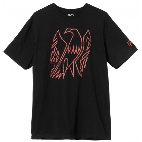 GIBSON AT FIREBIRD T-SHIRT (BLACK) L