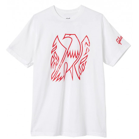 GIBSON AT FIREBIRD T-SHIRT (WHITE) M