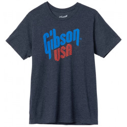 GIBSON AT T-SHIRT USA LOGO, XL