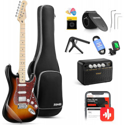 DONNER MUSIC DST-152 ELECTRIC GUITAR KIT SUNBURST