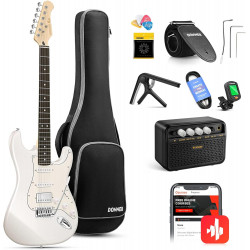 DONNER MUSIC DST-152 ELECTRIC GUITAR KIT POLAR WHITE