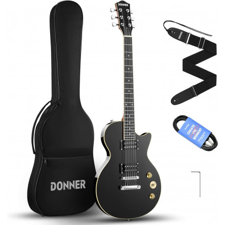 DONNER MUSIC DLP-124 ELECTRIC GUITAR SUNBURST