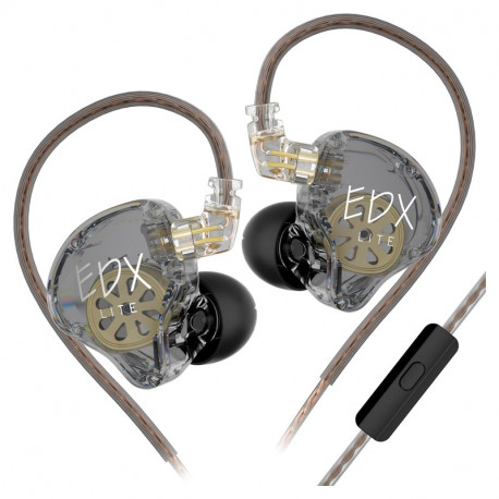 KZ Audio EDX Lite Mic Gray