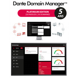 AUDINATE DANTE DOMAIN MANAGER PLATINUM EDITION - 250 50 3