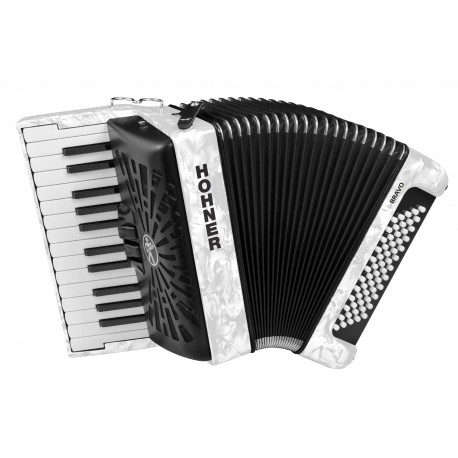 Hohner Bravo III 96 White A16712 SilentKey