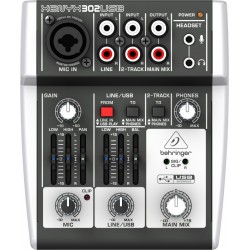 BEHRINGER XENYX 302USB - мікшерний пульт