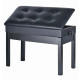 ALFABETO BOOK-BENCH DOUBLE (BLACK)