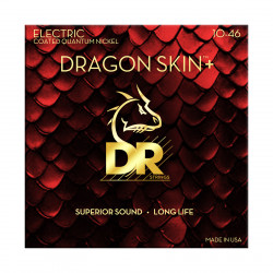 DR Strings DRAGON SKIN+ Electric - Medium (10-46)