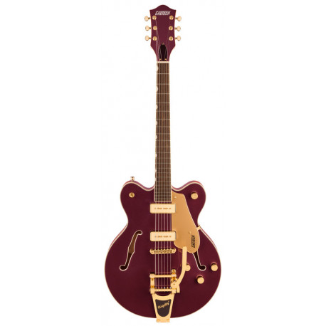 GRETSCH ELECTROMATIC PRISTINE LTD CENTER BLOCK DOUBLE-CUT WITH BIGSBY DARK CHERRY METALLIC