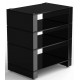 BLOK STAX 2G 4 Shelf Black Glass/ HG Black