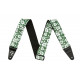 FENDER STRAP 2" HAWAIIAN STRAPS GREEN FLORAL