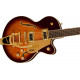 GRETSCH G5655TG ELECTROMATIC CENTER BLOCK JR. SINGLE-CUT WITH BIGSBY AND GOLD HARDWARE BARREL BURST