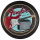 FENDER 30" GUITARS & AMPS PICK POUCH BARSTOOL, BLACK