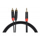 CASCHA CCA-A1CM1 (ADVANCED LINE AUDIO CABLE CINCH, 1 м)