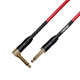 CASCHA CCA-G2RD6 (ADVANCED LINE GUITAR CABLE CURLY, RED, 6 м)