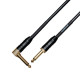 CASCHA CCA-G2BK6 (ADVANCED LINE GUITAR CABLE CURLY, BLACK, 6 м)