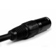 CASCHA CCS-M1BK1 (STANDARD LINE XLR, BLACK, 1 м)