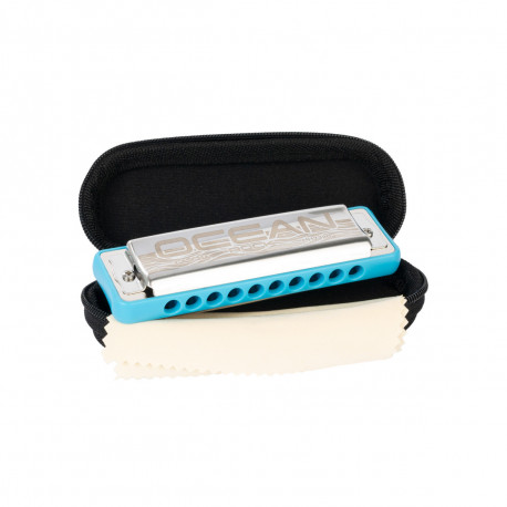 CASCHA OCEAN ROCK BLUES HARMONICA IN C DIATONIC HH 2320 (До)