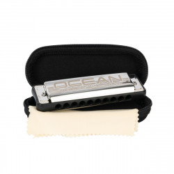 CASCHA OCEAN ROCK BLUES HARMONICA BLACK IN C DIATONIC HH 2327 (До)